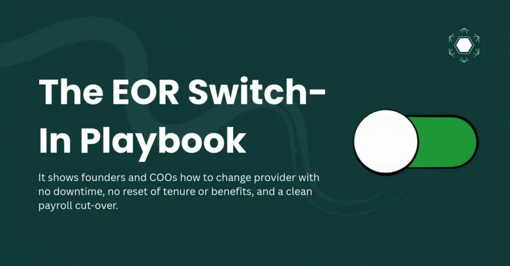 The EOR switch-in