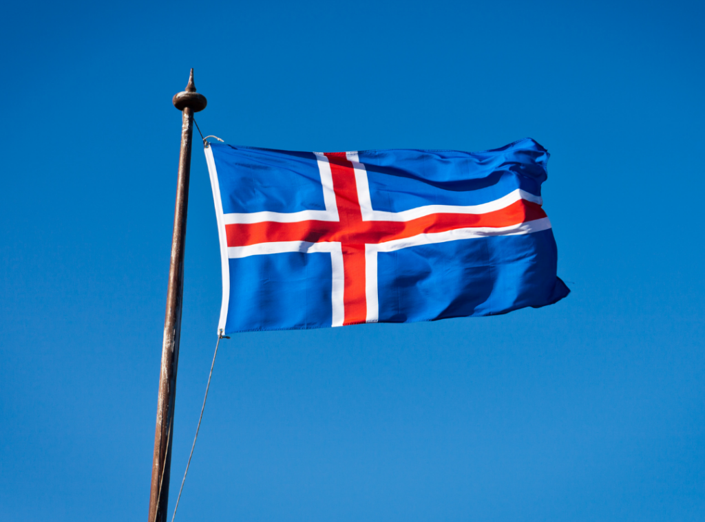 Iceland Flag